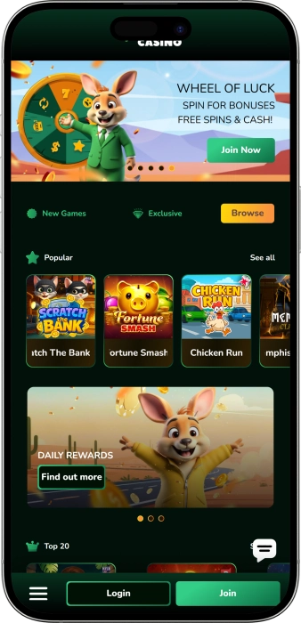 Roo Casino App